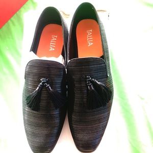 Tallia Orange Men's Shoes Black Damien Loafer